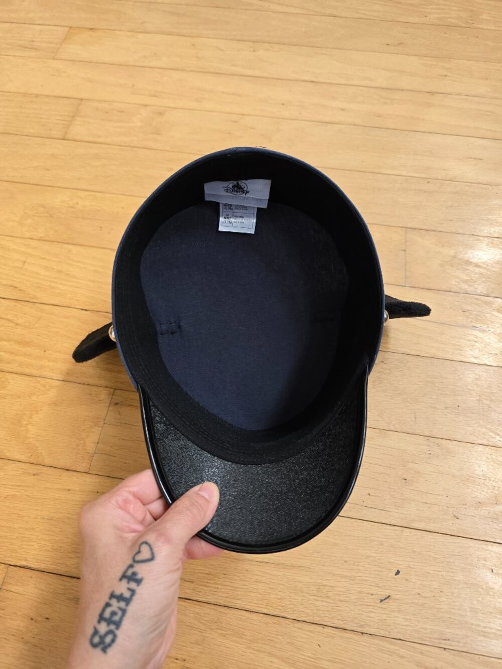 Disney Parks | Mickey Mouse Railroad Train Conductor navy hat | Adult L/XL - Picture 7 of 8